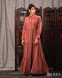 Long-Sleeve Tiered Skirt Dress 61881